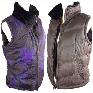 Columbia Titanium reversible down puffer vest